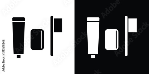 hygiene kit icon. Simple high quality pictogram. Modern solid style