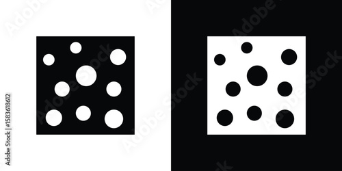 Heat Map icon. Simple high quality pictogram. Modern solid style