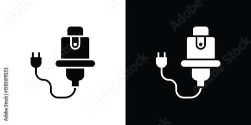 Garbage disposal icon. Simple high quality pictogram. Modern solid style