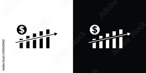 Fiscal policy icon. Simple high quality pictogram. Modern solid style
