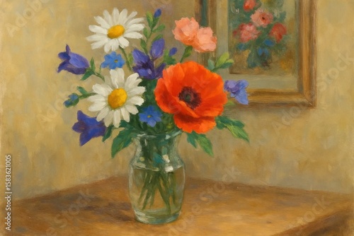 Wallpaper Mural A Still Life Bouquet in Vase Torontodigital.ca