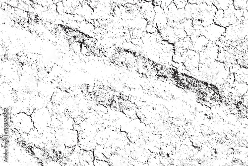 Ground cracks vector texture backgrounds. Use this texture to create realistic ground crack aesthetics in vector format for any graphic design project.