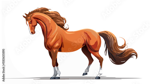 Silhouette icon vector set of horse and horseshoe in elegant minimal style, perfect for equestrian themes, animal design, farm branding, riding clubs, and western-style illustrations

