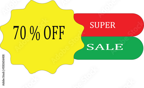Flat Design Promotional Banners for Special Offers, Discounts & Best Price Campaigns