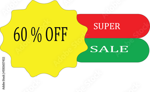 Flat Design Promotional Banners for Special Offers, Discounts & Best Price Campaigns