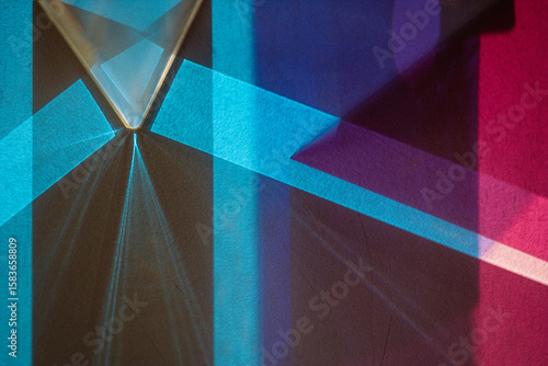 abstract artistic background, reflections of light