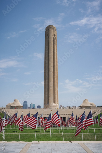 Liberty Memorial Tower in Kansas City, Missouri.