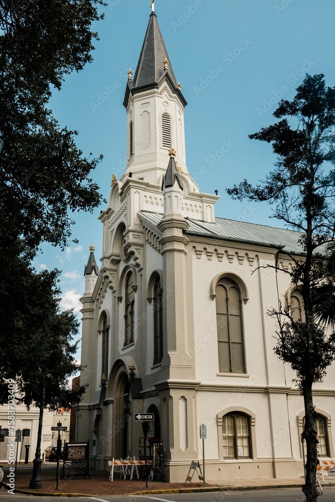 Fototapeta premium Historic church architecture.