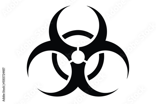 biohazard vector icon