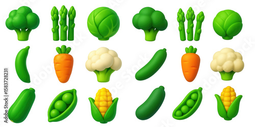 Vibrant Dinner Side Icons