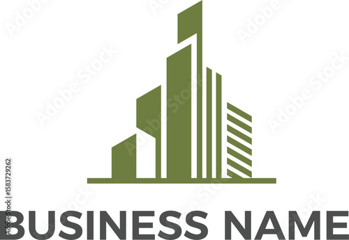 Real estate minimalist logo design with transparency background vector files. .EPS, .Ai, .PSD, .svg files