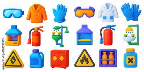 Lab Safety Icons