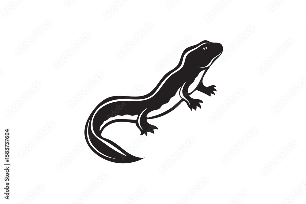 Fototapeta premium Hell bender silhouette