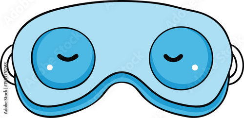 vector illustration of a mask