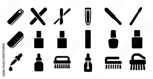 Nail Grooming Icons