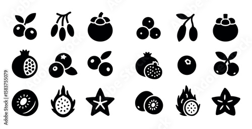 Superfruit Icons Grid