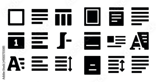 Minimalist Layout Icons