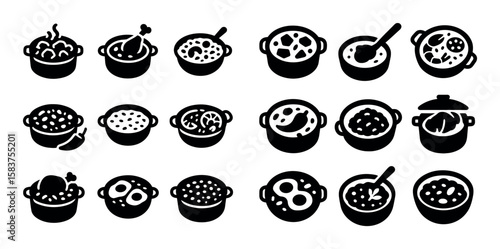 One-Pot Meal Icons