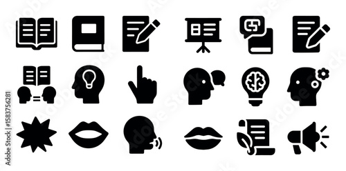 Black Icon Grid