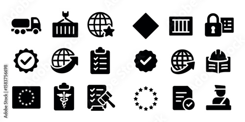 Compliance Icons Grid