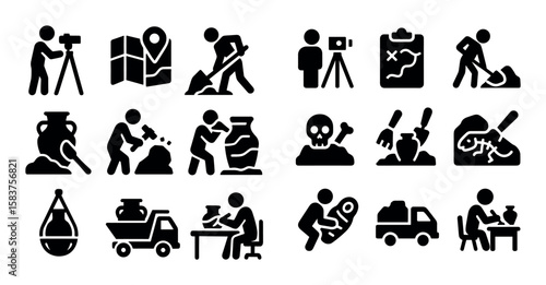 Excavation Icon Stages