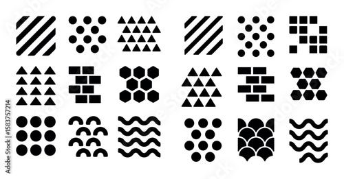 Offset Icons Grid