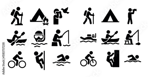 Outdoor Activity Icons