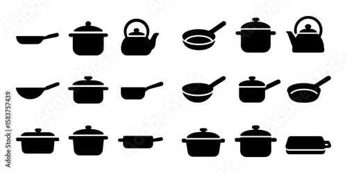 Cookware Icon Grid