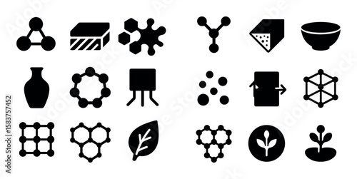 Materials Science Icons