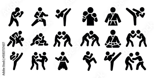 Martial Arts Icons