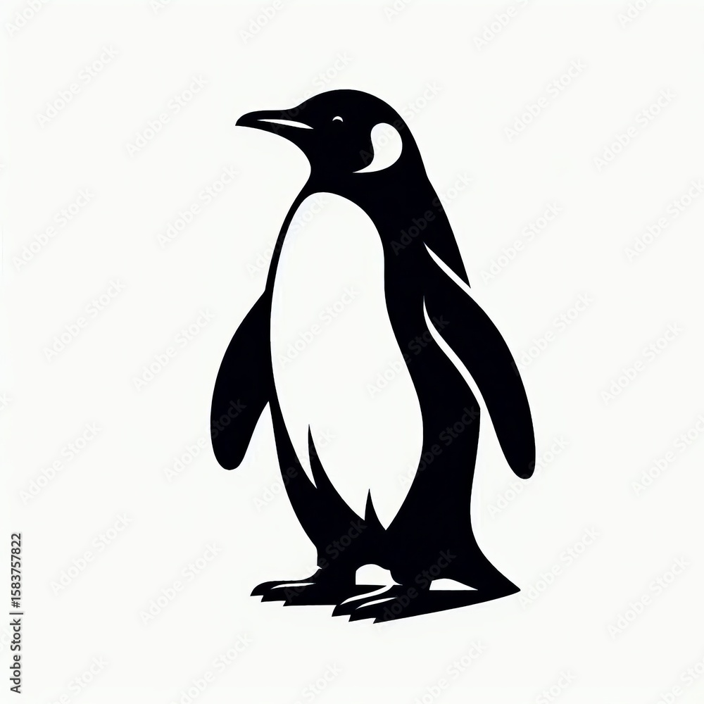 Penguin Silhouette Penguin Silhouette