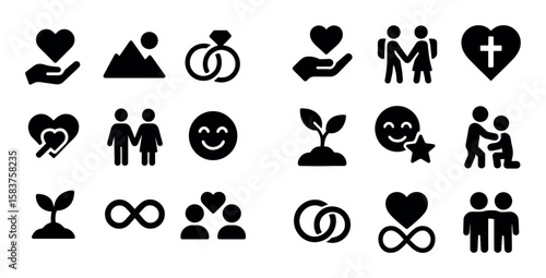 Wedding Vows Icons
