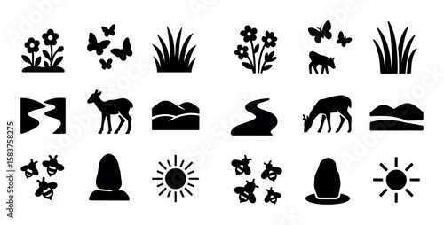 Meadow Icon Set