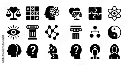 Minimalist Philosophy Icons