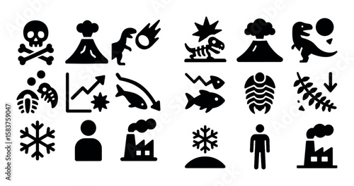 Extinction Event Icons