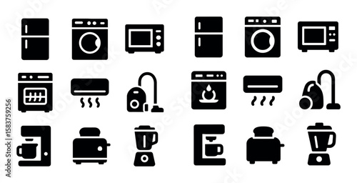 Home Appliance Icons