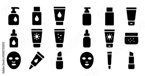 Skincare Tool Icons