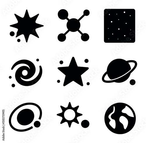 Cosmic Timeline Icons