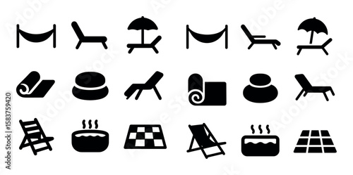 Relaxation Icons Grid