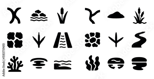 Delta Wetland Icons