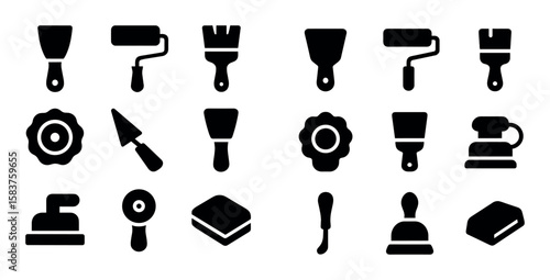 Finishing Tools Icons
