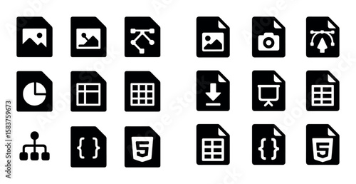 Icon Formats Grid