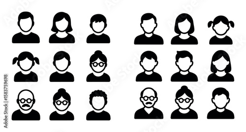 Family Icons Grid