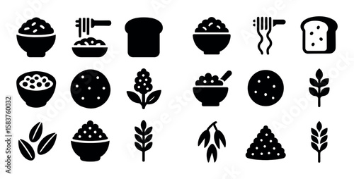 Grain Icon Grid