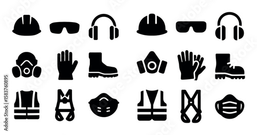 Safety Equipment Icons