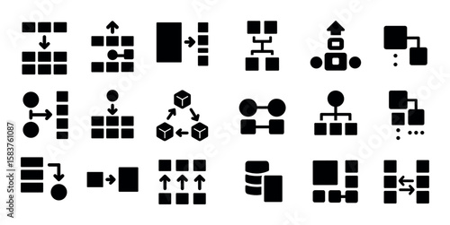 Scalability Solutions Icons