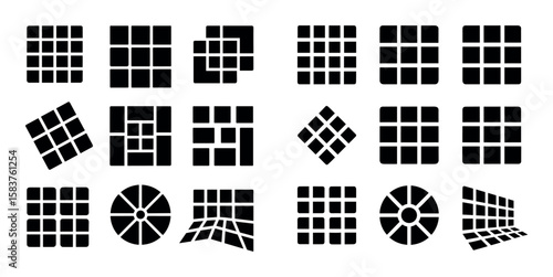 Grid Variants Icons