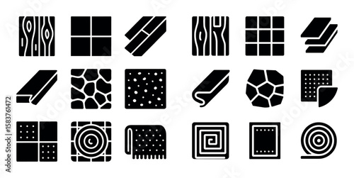 Floor Covering Icons