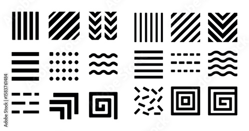 Geometric Icon Grid