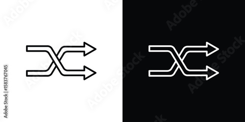 Versatile icon in outline style. Vector.